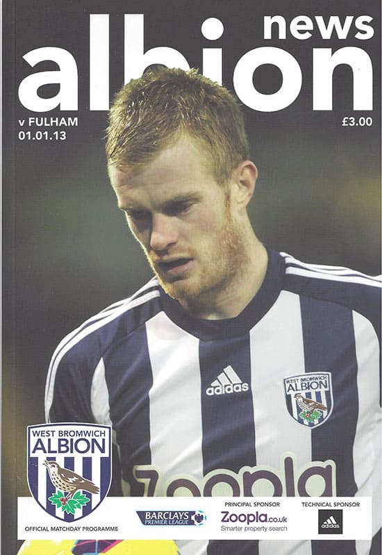 West Bromwich Albion FC  v Fulham FC